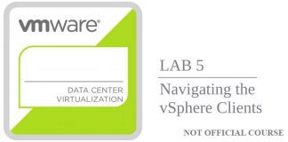 VCP6.5-DCV – LAB 5 Navegando por los clientes vSphere