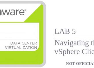 VCP6.5-DCV – LAB 5 Navegando por los clientes vSphere