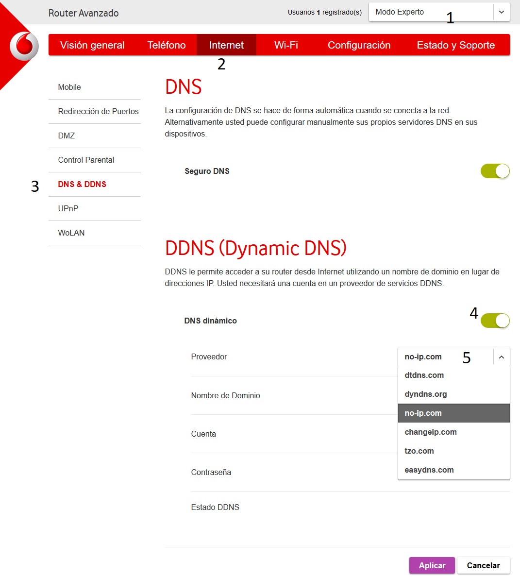 Conseguir IP "fija" con Vodafone sysadm.es
